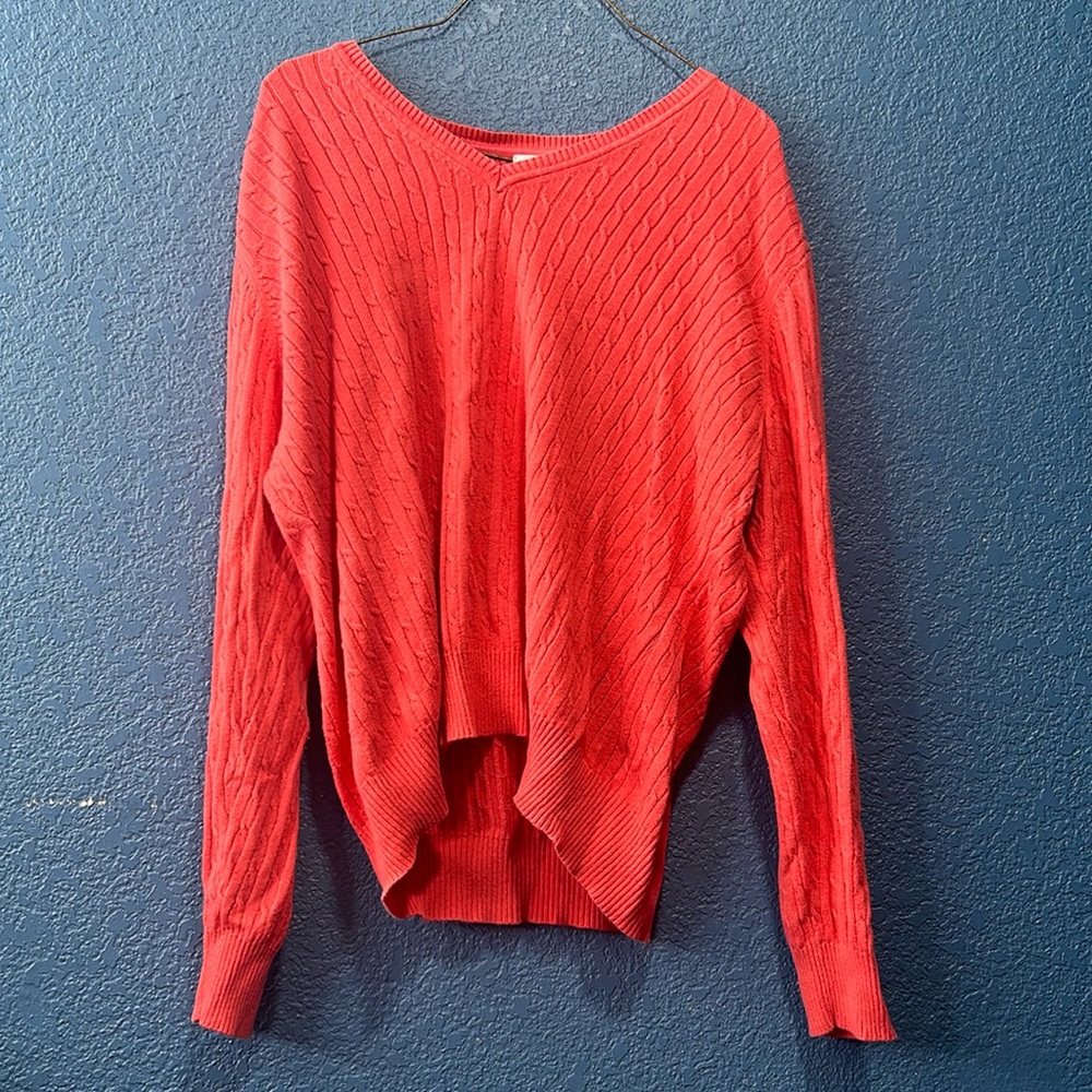 Pink sweater